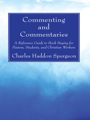 cover image of Commenting and Commentaries